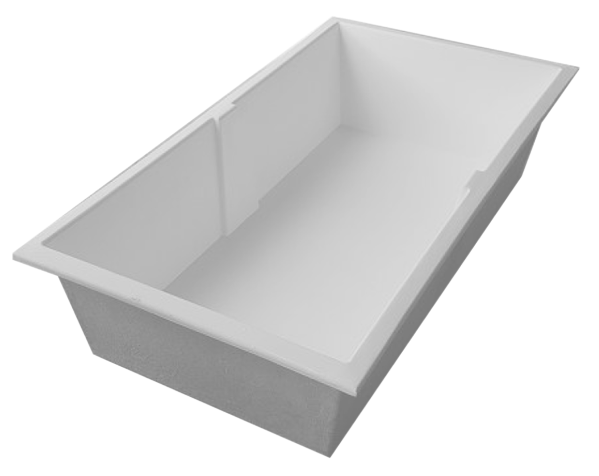 Aquaponics and Hydroponics  Media Grow bed 1.2m x 0.6m x 0.30 m 