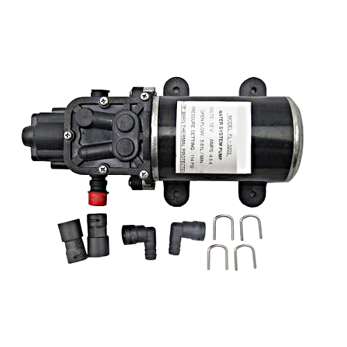 XDC-3403 High Pressure Diaphragm Pump for Misting System (24V DC, 7 Bar, 5L/Min))