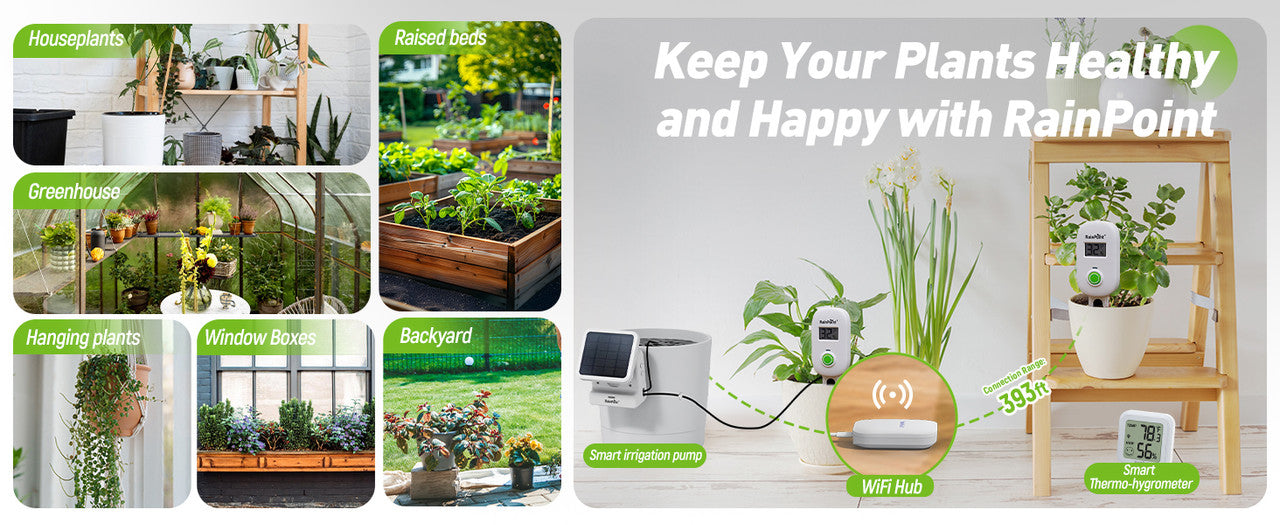 RAINPOINT SMART WIRELESS DIGITAL SOIL MOISTURE SENSOR