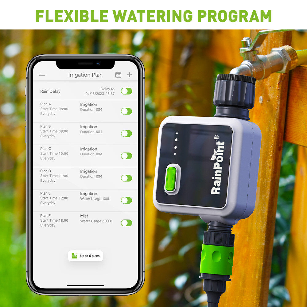 RAINPOINT SMART WIRELESS 1-ZONE IRRIGATION TIMER