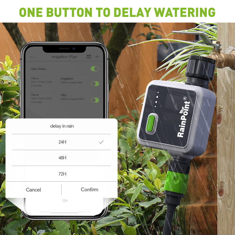 RAINPOINT SMART WIRELESS 1-ZONE IRRIGATION TIMER