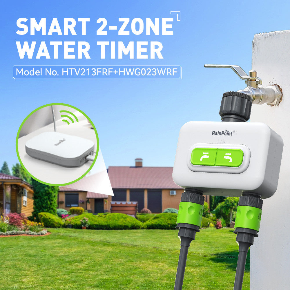 RAINPOINT SMART WIRELESS 2-ZONE IRRIGATION TIMER