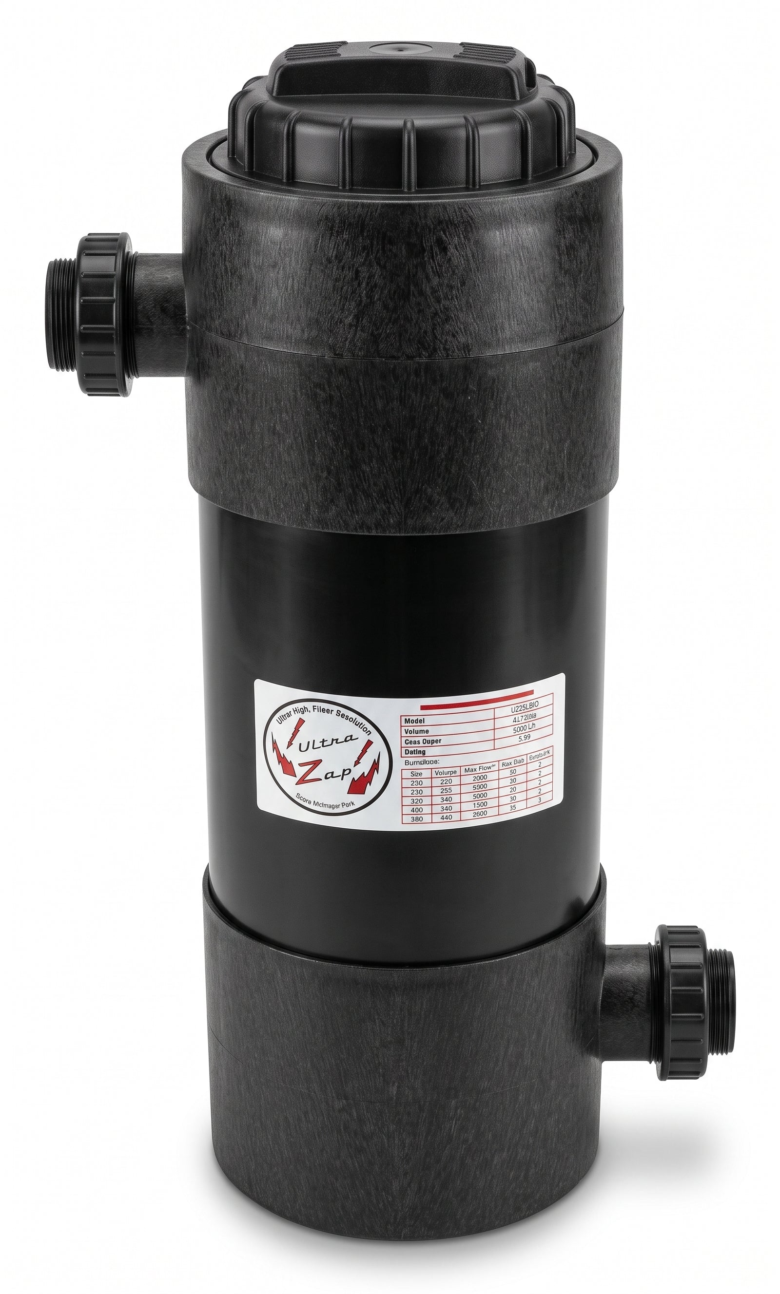 25l biofilter ultrazap supplied by myaquaponics