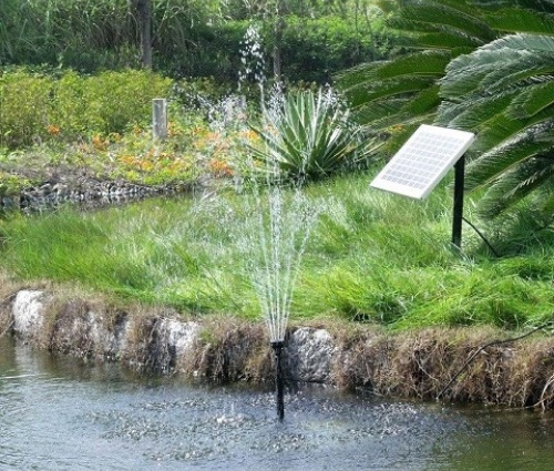 Solar Submersible Water Pump Combo, Solar Panel, Regulator & Battery (Max 800l/hr, 5m Head)