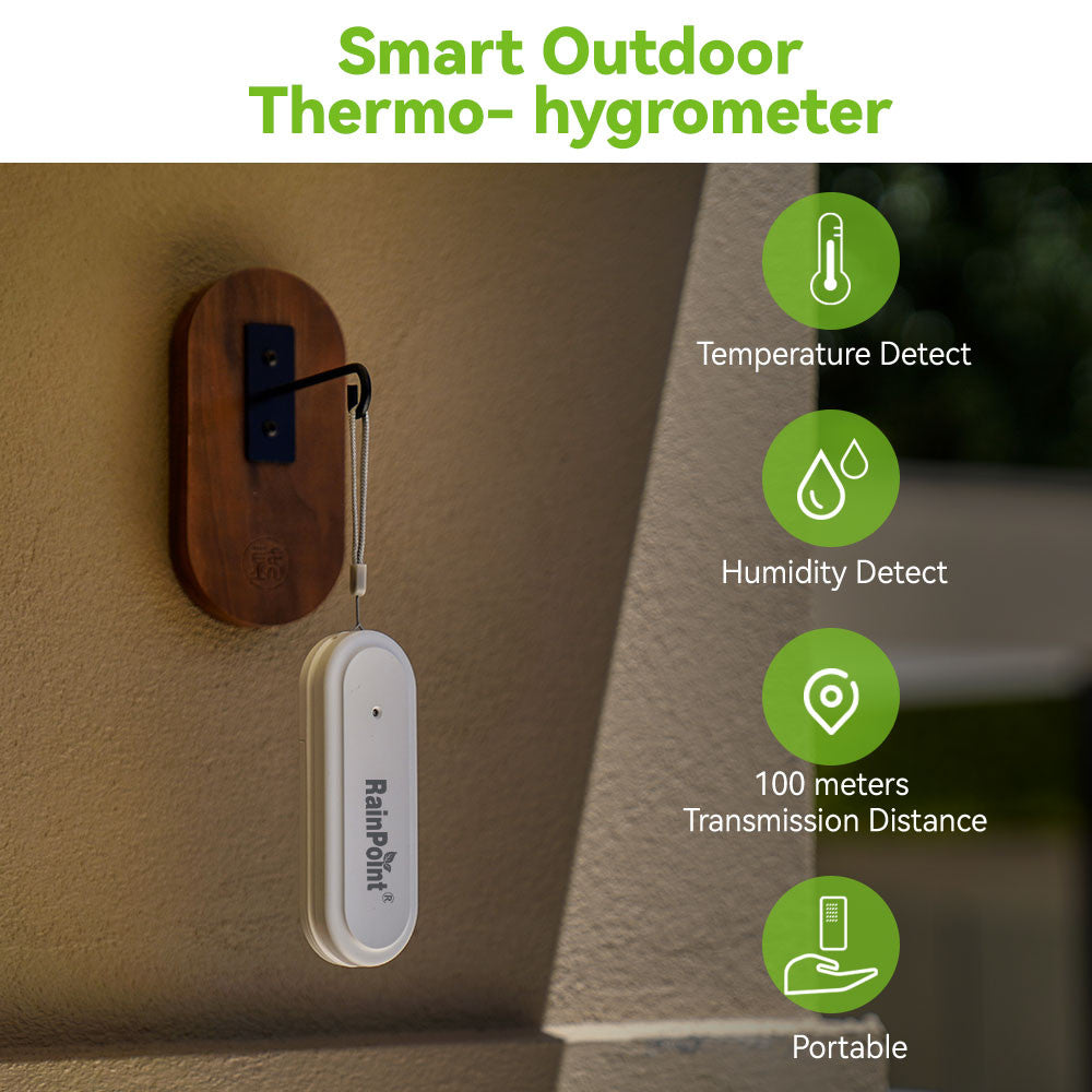 RAINPOINT SMART WIRELESS TEMPERATURE AND HUMIDITY METER