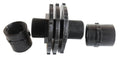 50mm 3-Flange Tank Connector with Female Adapters
