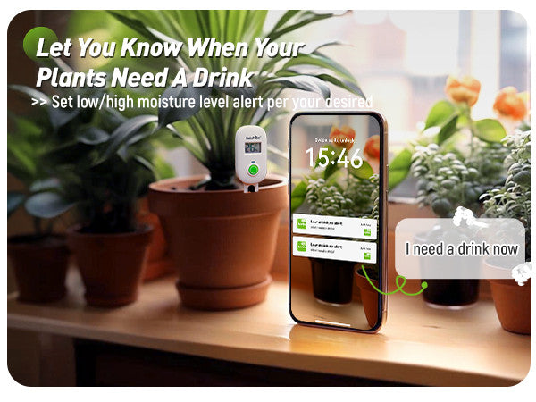 RAINPOINT SMART WIRELESS DIGITAL SOIL MOISTURE SENSOR