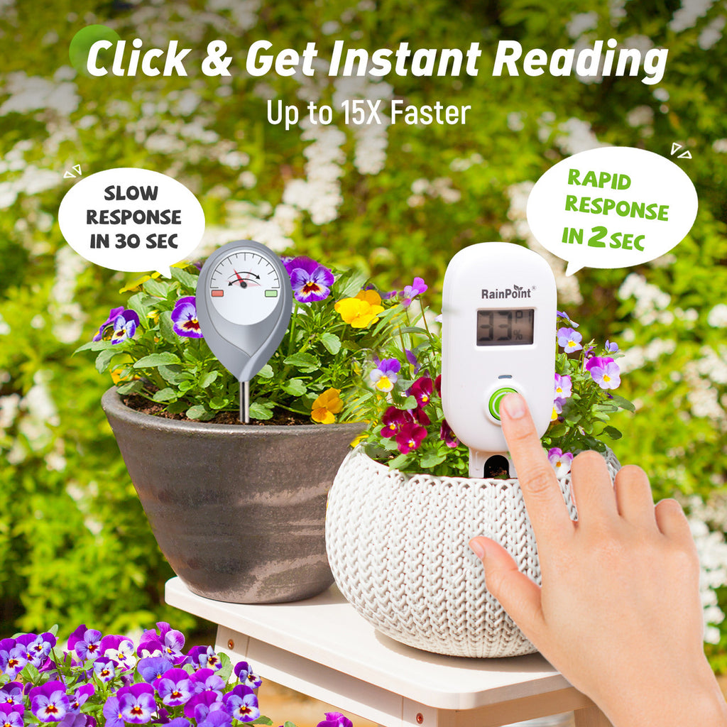 RAINPOINT SMART WIRELESS DIGITAL SOIL MOISTURE SENSOR