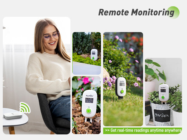 RAINPOINT SMART WIRELESS DIGITAL SOIL MOISTURE SENSOR