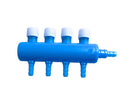 4-way airline splitter for fish tanks and ponds and aeration hydroponics with control valves