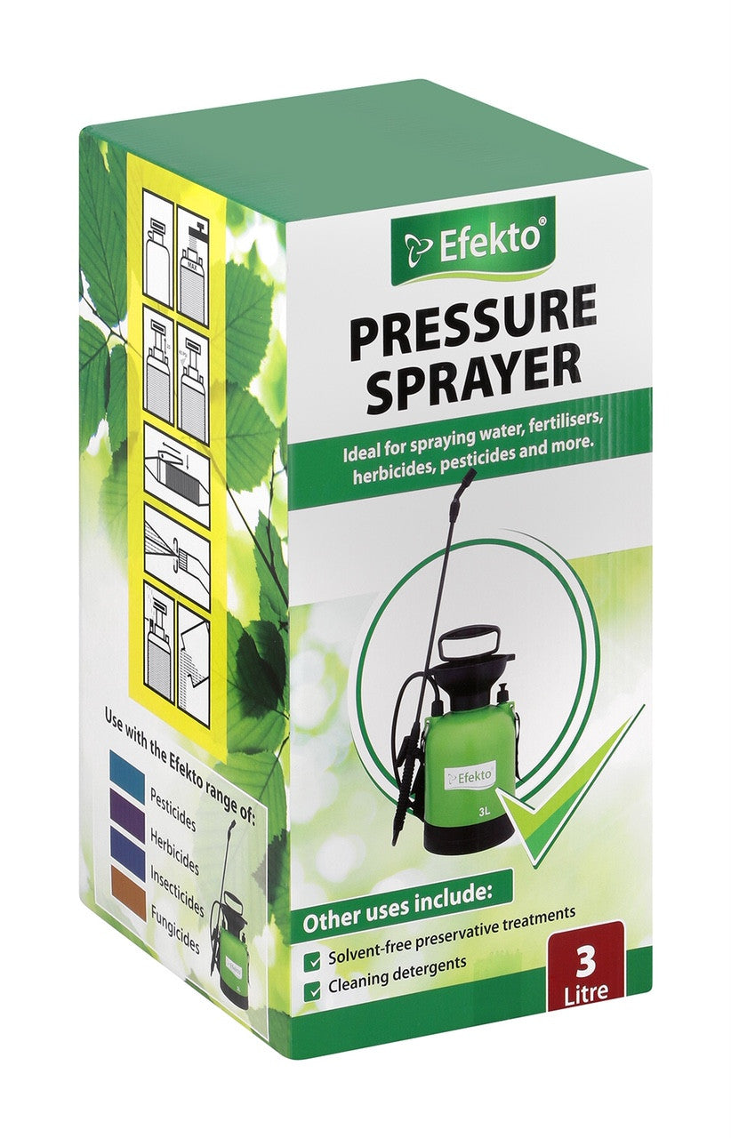 Efekto 3 litre Garden Pressure Sprayer