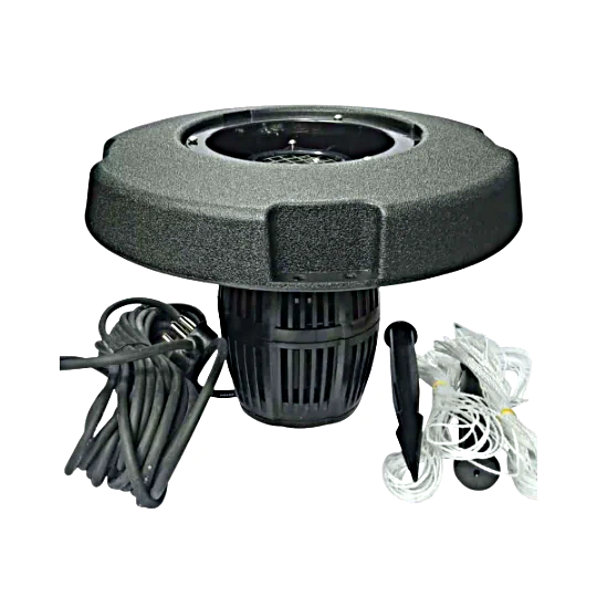 Floating Fountain with Built-in Pump - Aeration for Small Ponds