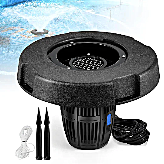Floating Fountain with Built-in Pump - Aeration for Small Ponds