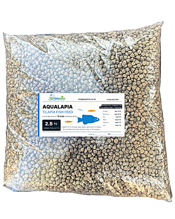 Aqualapia Tilapia Grower fsh feed 5mm 2-5kg