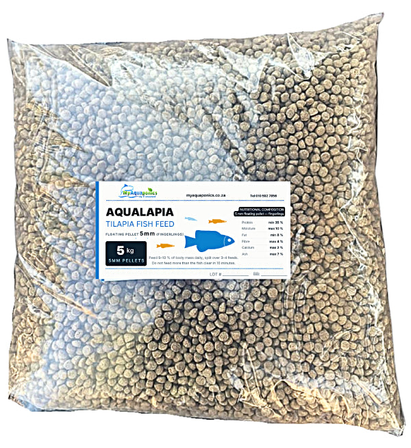 Aqualapia Tilapia grower fish feed 5kg 5mm