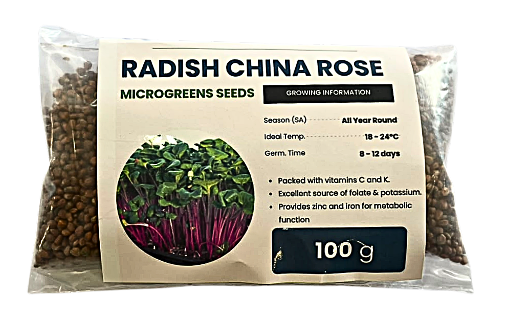 China Rose Radish microgreens seeds