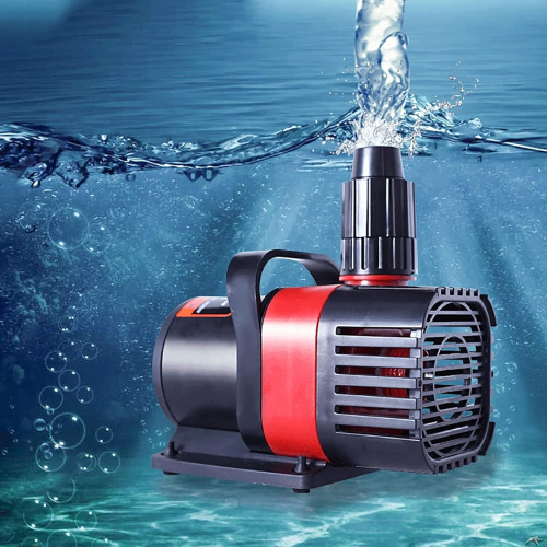 Eco Amphibious 24V DC pump body showing ceramic shaft assembly