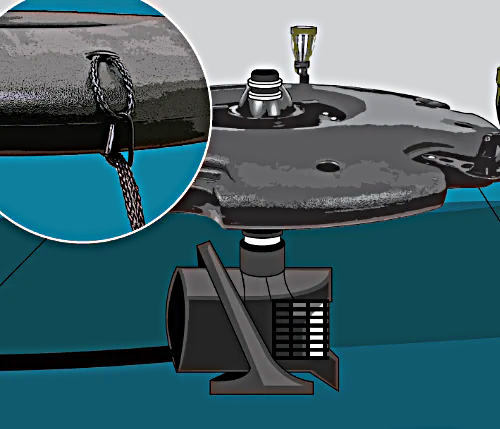 Power Floating Fountain incl. 30000l/h pump - Aeration for Lakes and Large Ponds