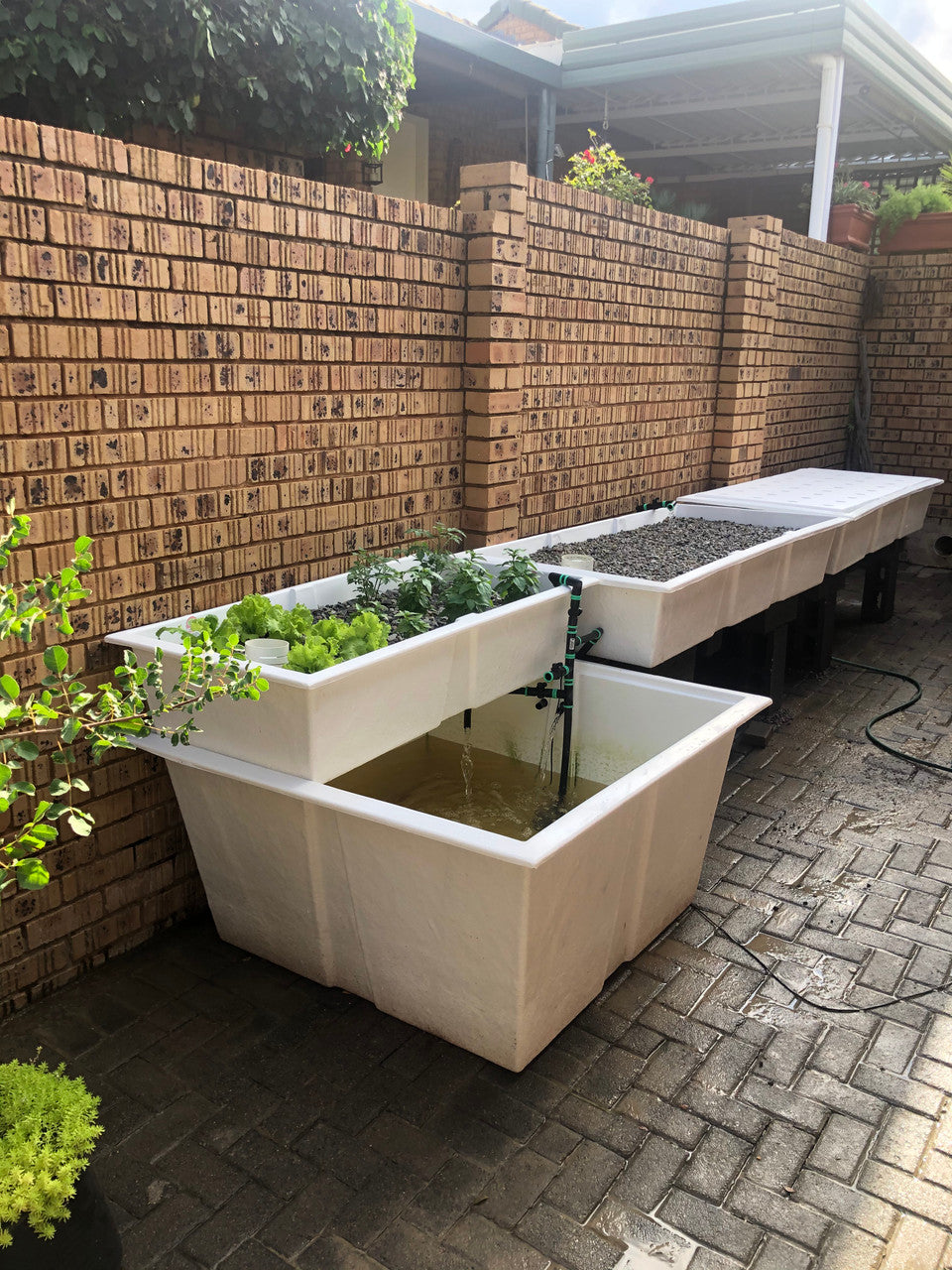 936 litres Fiberglass Fish Tank - 1.2m x 1.2m x 0.65m