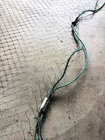 Fishing Drag Net - 10m x 2m -With Floats and Sinkers