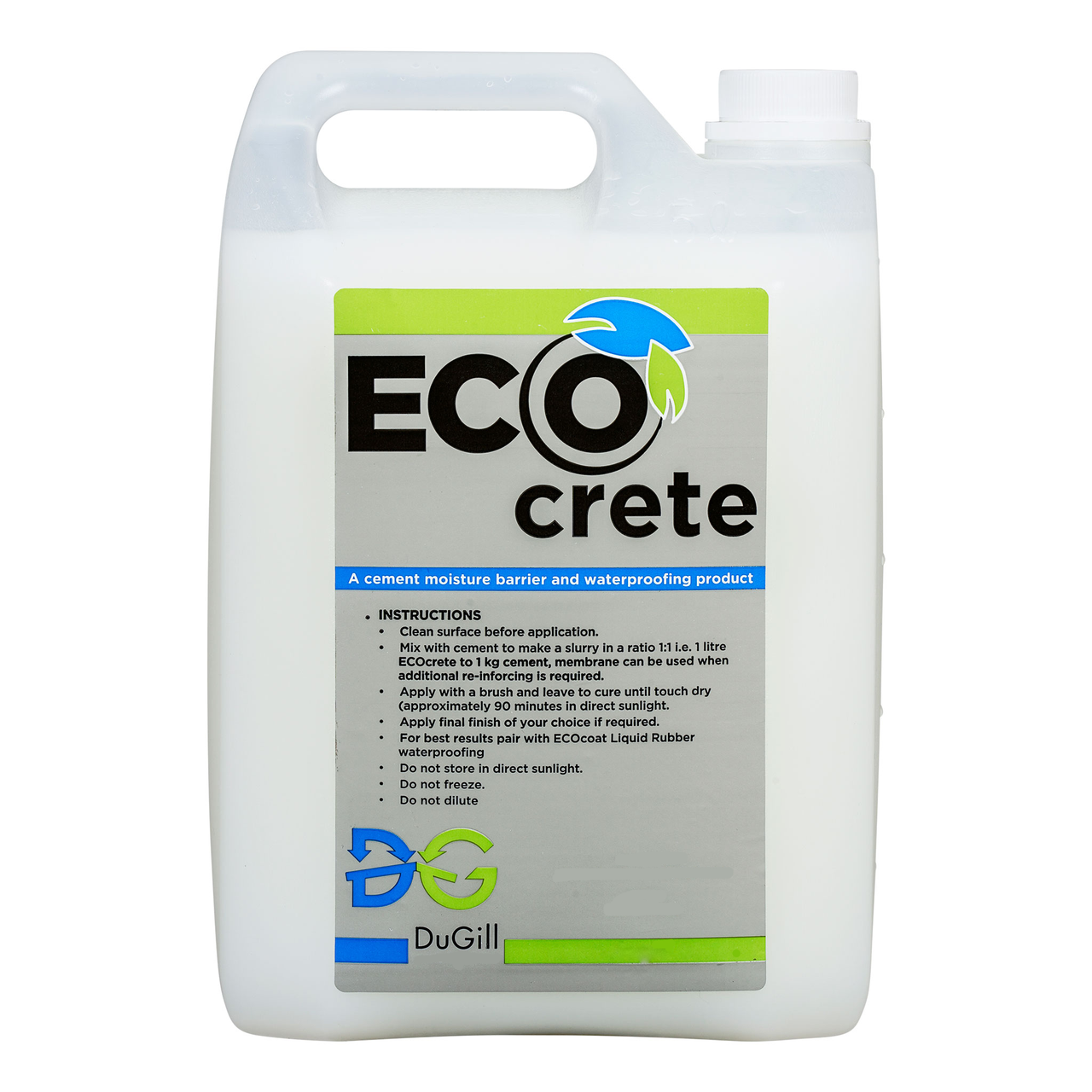 EcoCrete Fish Pond Concrete Primer (5L)