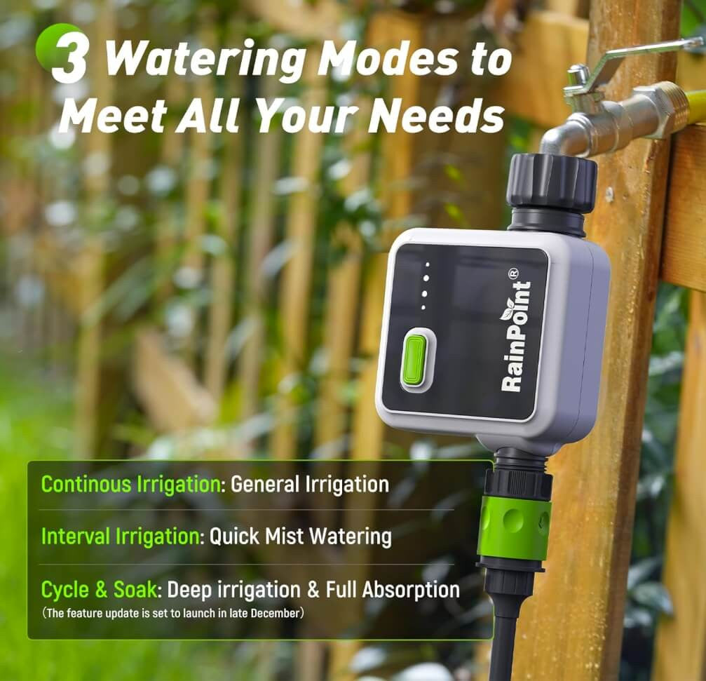 RAINPOINT SMART WIRELESS 1-ZONE IRRIGATION TIMER