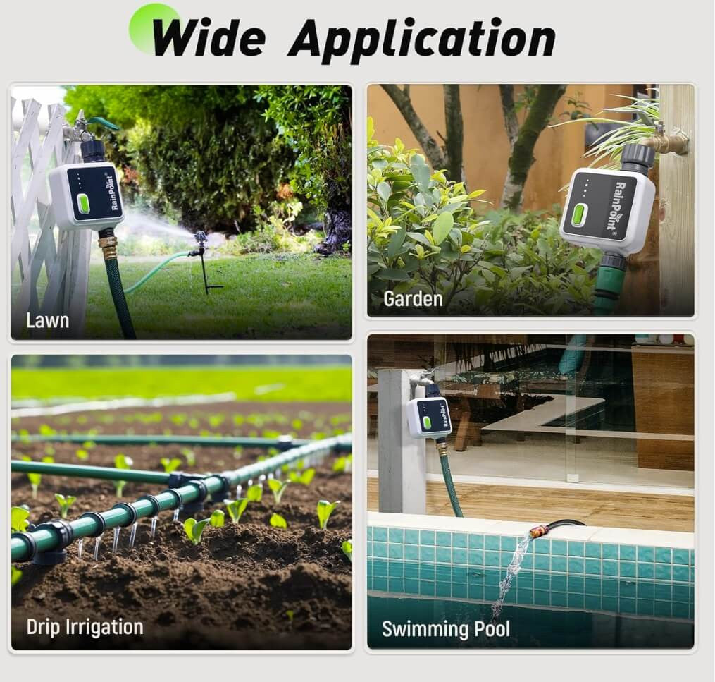 RAINPOINT SMART WIRELESS 1-ZONE IRRIGATION TIMER