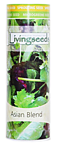 Asian Blend Microgreens Seeds  - 180g Tube