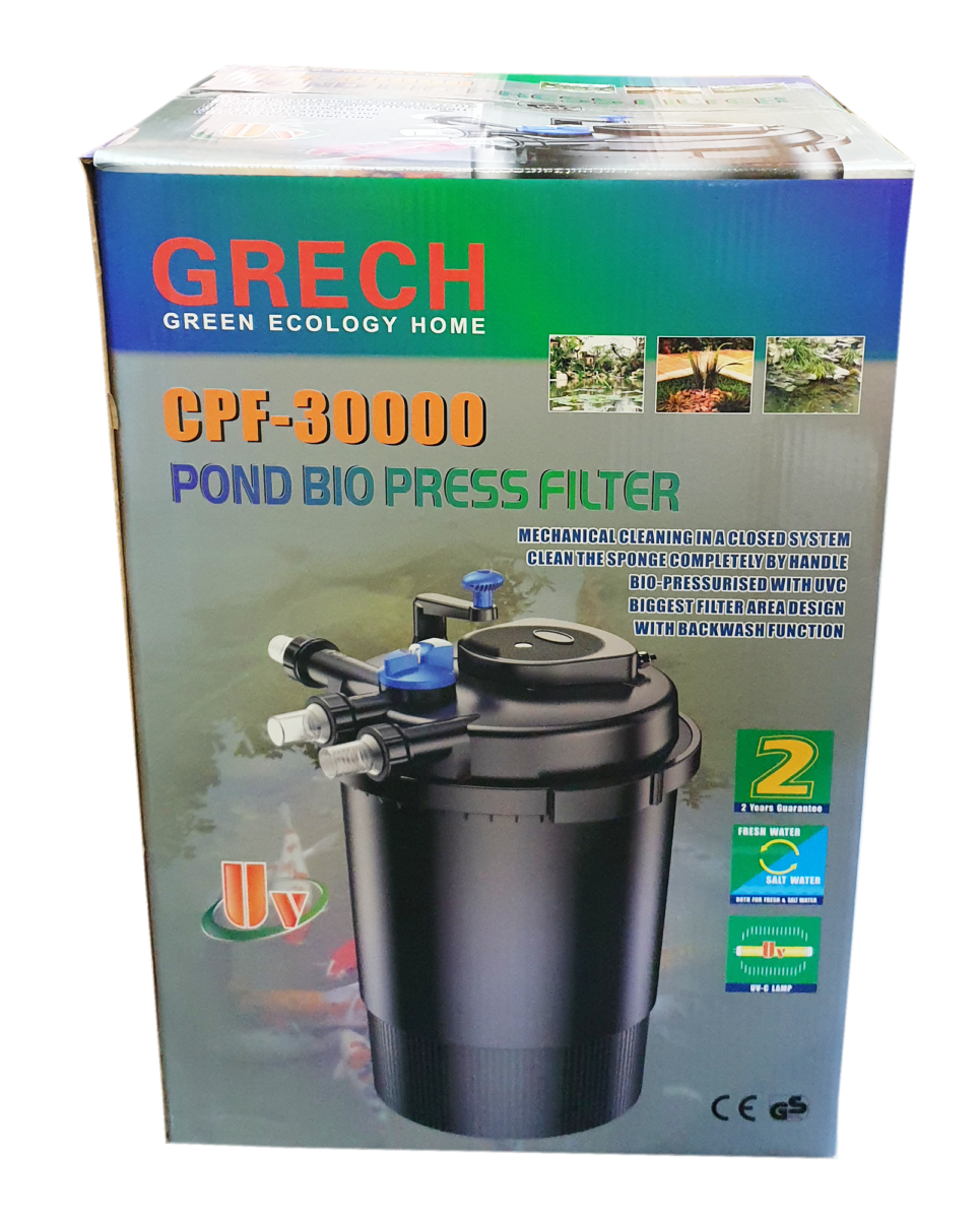 Grech CPF-30000 biofilter - Myaquaponics