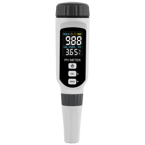 Digital pH & Temperature Meter (PH828) with rechargeable battery