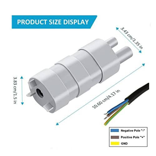 Portable Submersible 12 Vdc Water Pump (Max 1000l/hr, 5m Head)