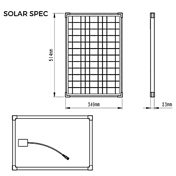Solar Submersible Pond Pump 1400l/H
