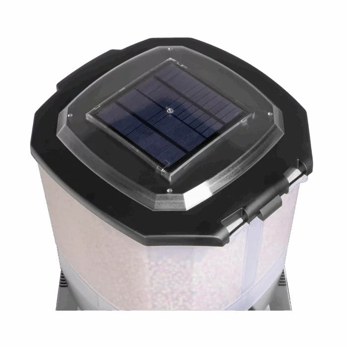 Solar Power lid to charge the lithium batteries