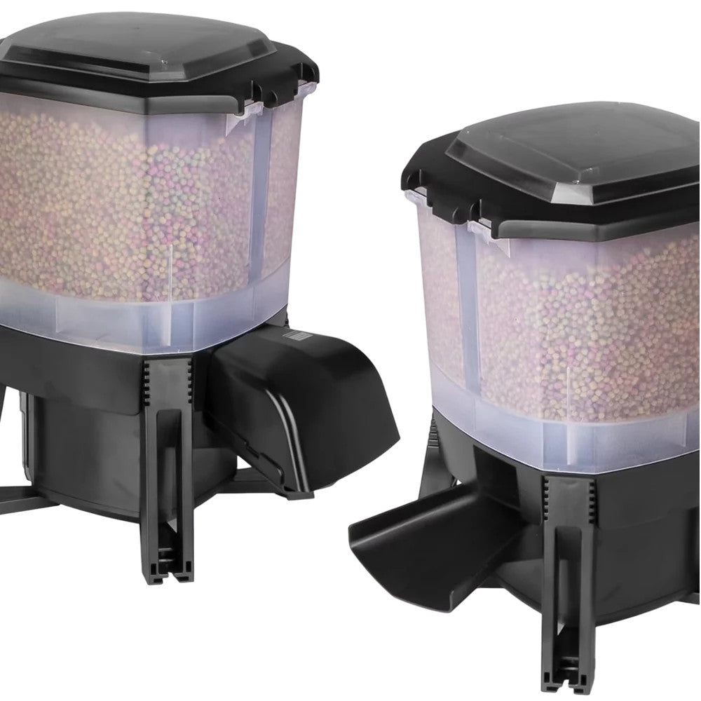 Grech Solar Auto Fish Feeder for Ponds -  12L