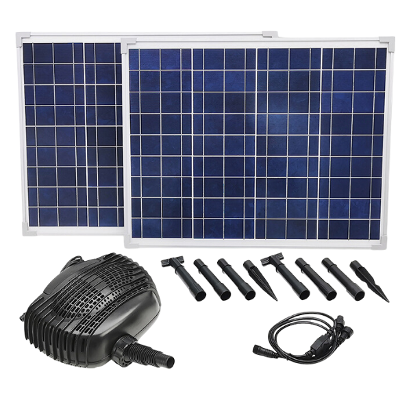 5200 L/h solar pond pump body and outlet adaptors