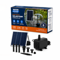 Solar submersible pond and fountain pump kit 1400 L/h with 25W panel