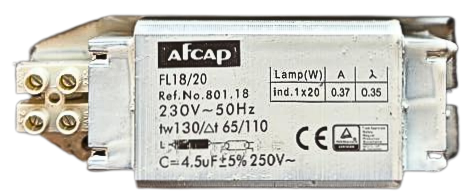 15 watt Ballast for Ultrazap UV Sterilizer