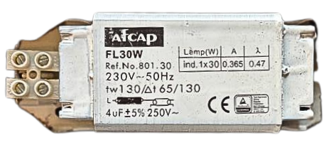 30 watt Ballast for Ultrazap UV Sterilizer