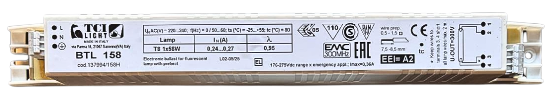55watt Ballast for Ultrazap UV Sterilizer