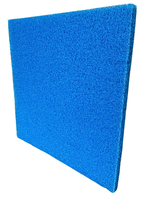 Blue Coarse Filter Mat for fish pond filtration(500x500x40mm)