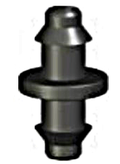 5mm Microjet Barbed Adaptor - Pack 5