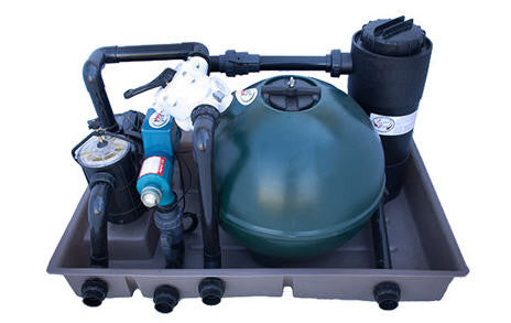 Combo Pond Box - 15w UV, 2 Bag Sandfilter, 25l Biofilter, 0.6kw Pump (12000l pond)
