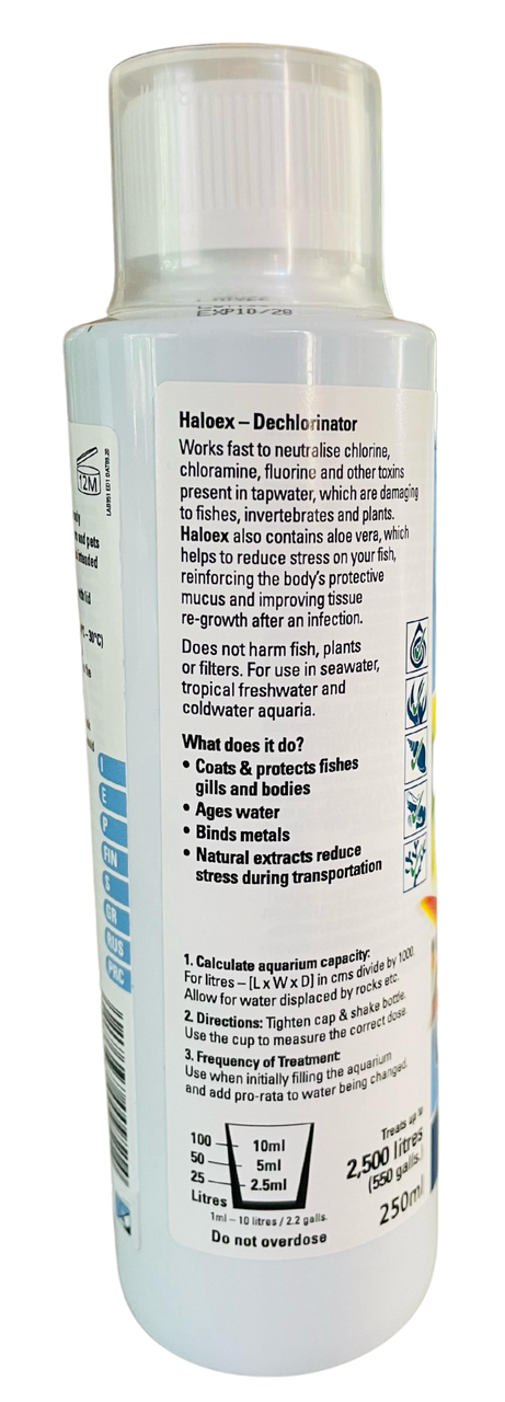 Waterlife Haloex Tap Water Dechlorinator -  250ml