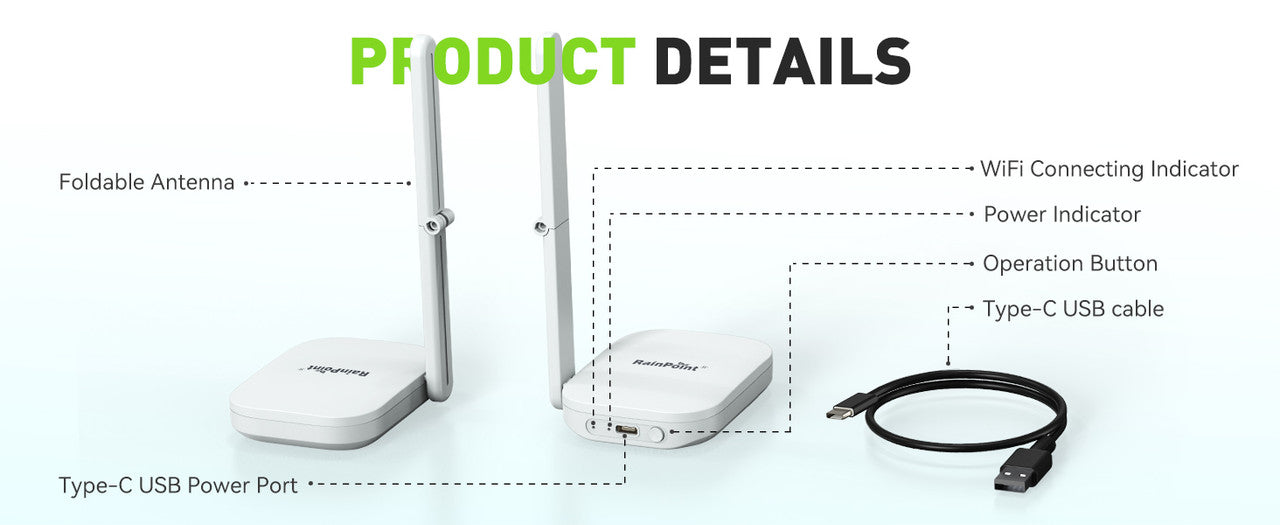 RainPoint Smart Device Wi-Fi Hub