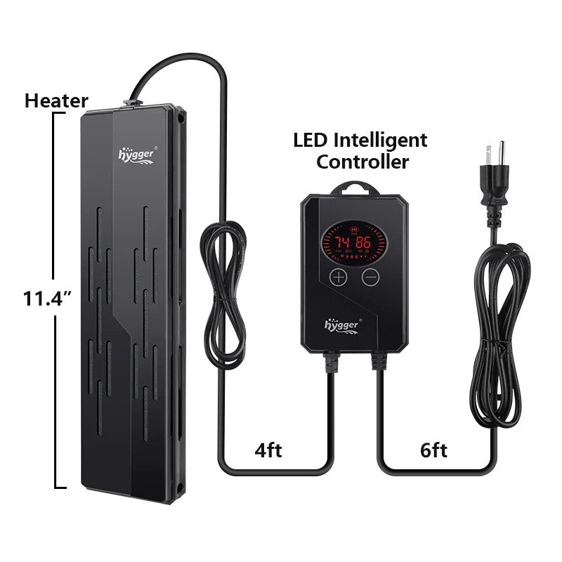 Hygger Quartz Water Heater - 1000W