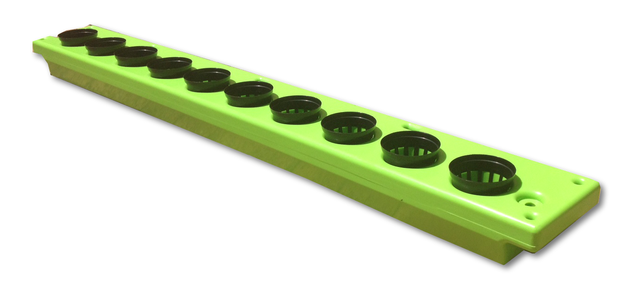 Floot NFT Hydroponics-Aquaponics Grow channel for 10 plants ( including 10 x netpots)