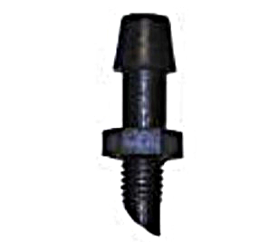5mm Microjet Screwed-Barbed Adaptor - Pack 5