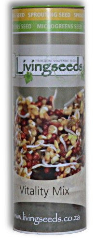 Vitality Mix Microgreens Seeds - 180g Tube